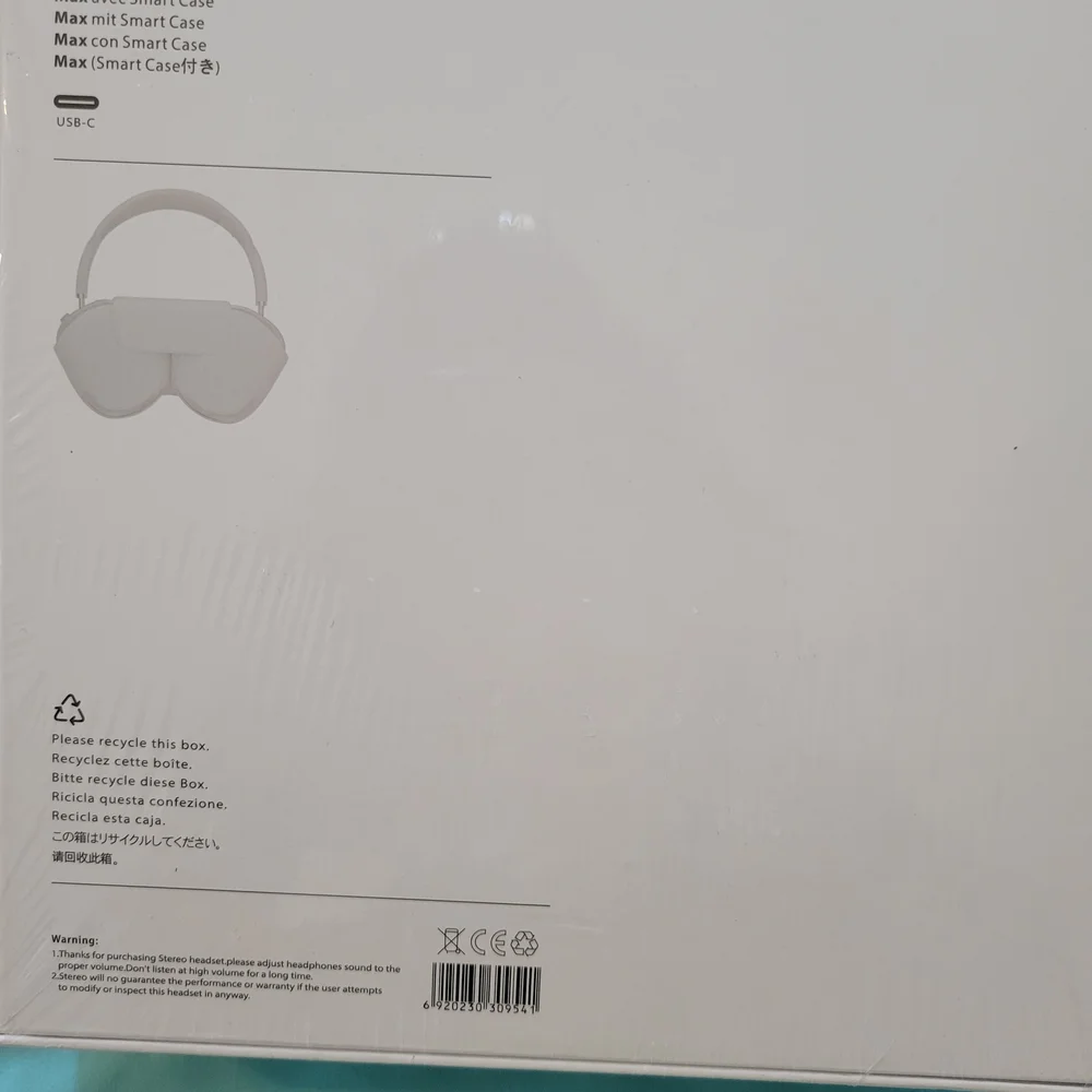 Wireless Over-Ear Headphones - Silver